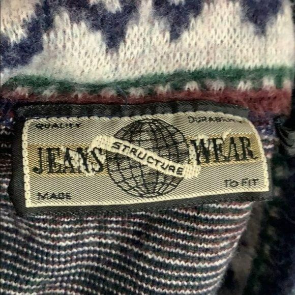 Jeans Wear Indian Aztec‎ tribal Western Fleece Pullover size XL - Picture 9 of 11